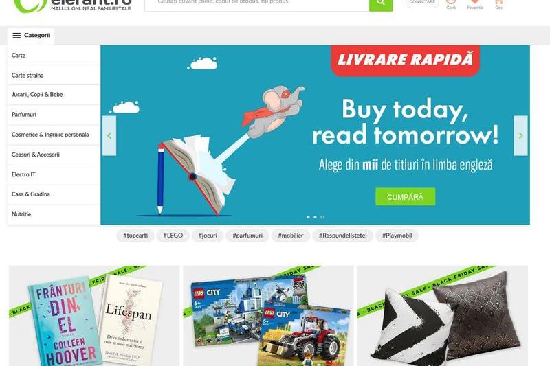 Elefant.ro, magazinul online, solicită insolvența