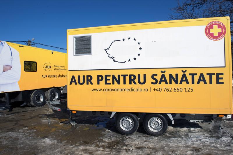 Partidul AUR își mobilizează eforturile în domeniul asistenței medicale, conform unui reportaj Reuters despre caravana medicală ce vizează intrarea în Parlamentul European.