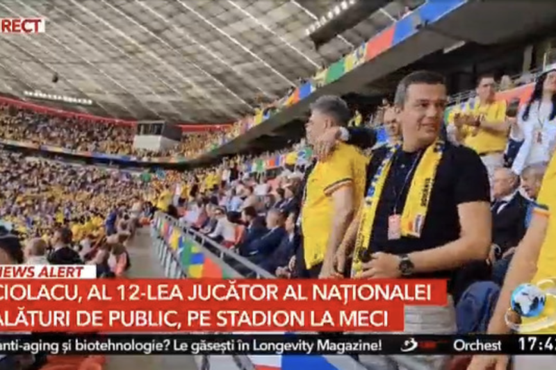 Antena 3 și victoria României la EURO 2024: Marcel Ciolacu, evidențiat ca lider