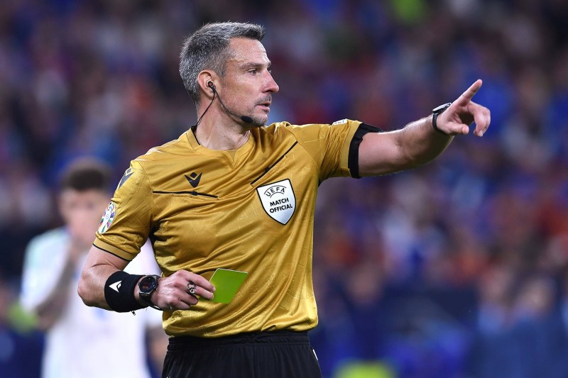 Euro 2024: UEFA a desemnat arbitrul pentru semifinala de cinci stele între Spania și Franța