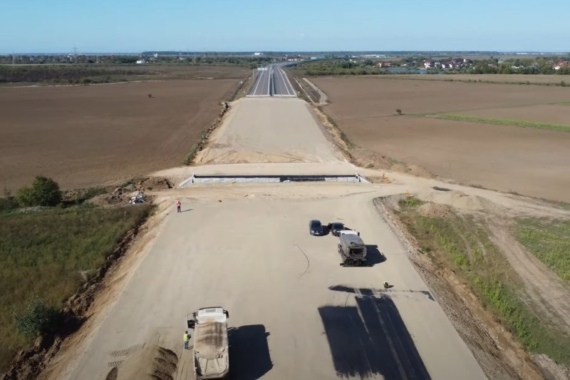 Autostrada de centură A0 Nord se va conecta cu DN2 în acest an, conform directorului CNAIR / Lucrările sunt realizate de o companie chineză