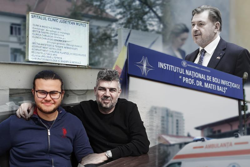 INVESTIGAȚIE Cum a reușit fiul lui Marcel Ciolacu să obțină un loc la București, în echipa lui Rafila de la Spitalul „Matei Balș”, deși rezultatul său la rezidențiat a fost sub așteptări