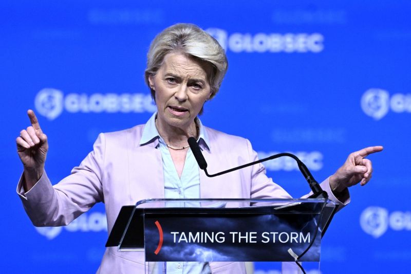 Ursula von der Leyen: Democraţia şi statul de drept se confruntă cu provocări într-o lume tot mai tranzacţională