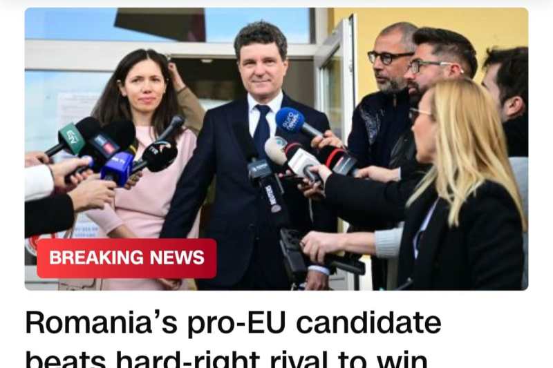 CNN: „Milioane de români au participat la vot, alegând între Est și Vest, într-un test crucial pentru naționalismul european de tip Trump”