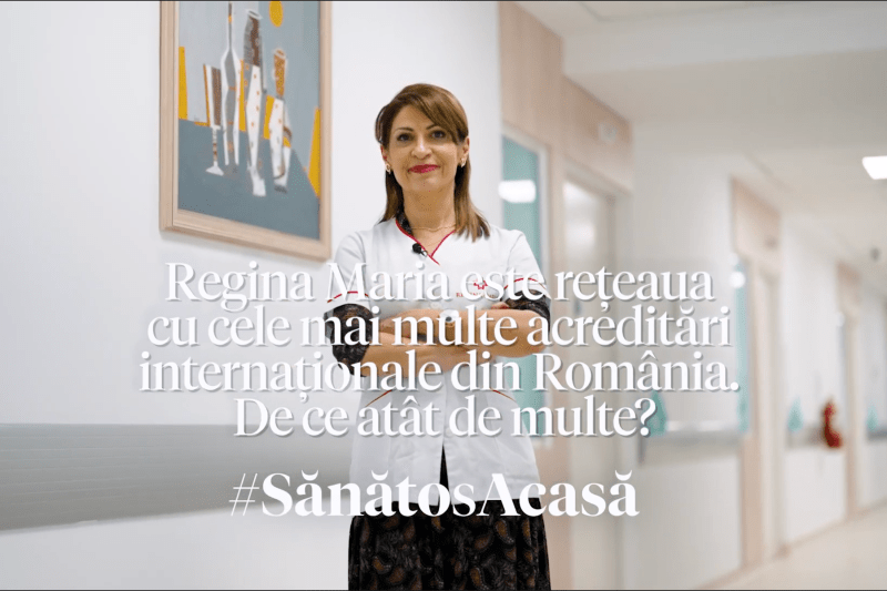 Dr. Nirvana Georgescu, directorul Diviziei de Calitate și Siguranța Pacientului, Regina Maria: „Calitatea nu este un rezultat întâmplător, ci rodul unei munci continue”