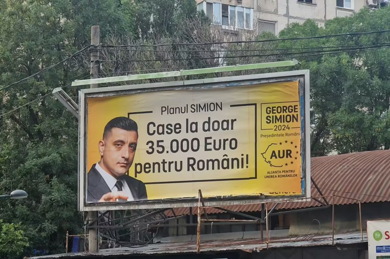 George Simion afirmă că programul de „case la 35.000 de euro” din prima campanie a fost o „metodă de promovare”: „Nu le-am oferit nicio promisiune legată de case”