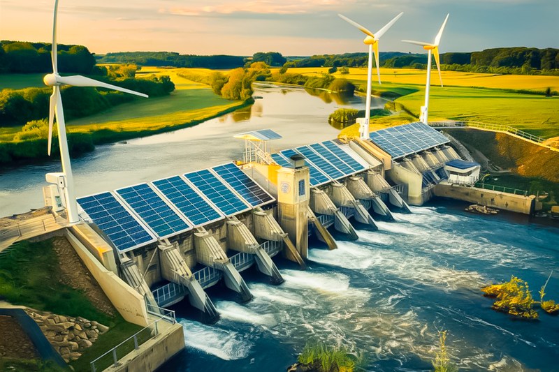 Hidroelectrica instalează panouri solare pe acoperișurile a 20 de hidrocentrale de pe Olt