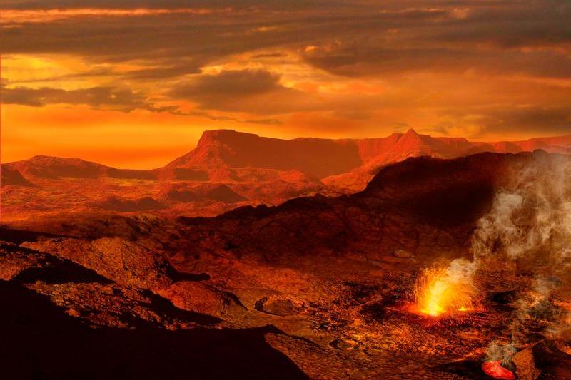 Imaginația umană a envisionat dinozauri pe Venus, un concept păstrat până recent / Venus, acum un simbol al avertismentului climatic pentru Terra