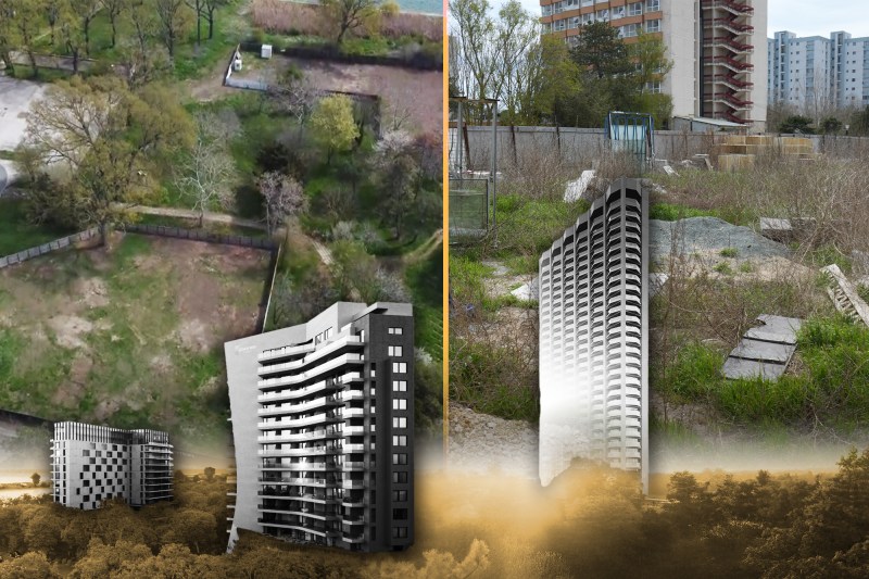 INVESTIGAȚIE. Labirintul Certion. Rețeta prin care o companie a promis blocuri în singura pădure de pe litoral, lăsând oameni fără apartamente, cu nume de politicieni și o actriță cunoscută implicate.