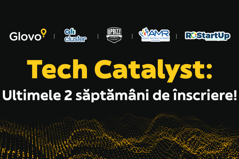 Mai puțin de 2 săptămâni pentru a te înscrie în competiția Tech Catalyst, premii pentru cele mai inovatoare aplicații de orașe intelligente