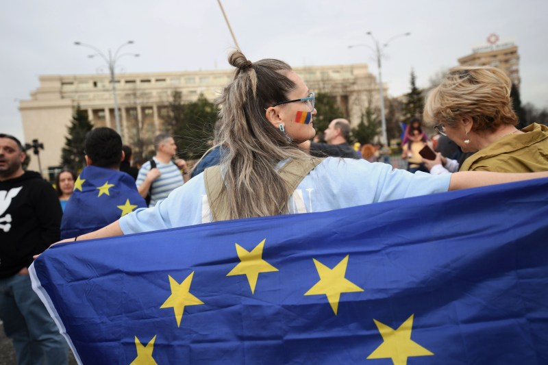 Marș pro-UE programat în București astăzi / Detalii despre manifestație