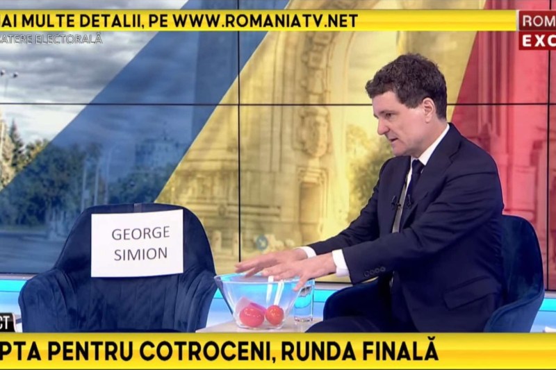„Nu te mai da Schmeckermeister…”. Scaunul absent al lui Simion provocat la ironie de un brand de vopsea lavabilă