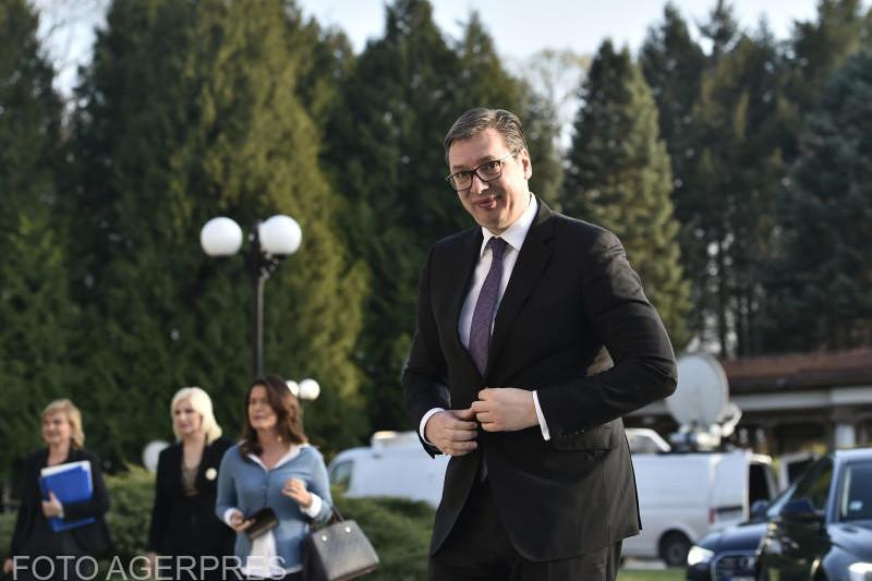 Președintele Serbiei a fost spitalizat după un zbor din Statele Unite