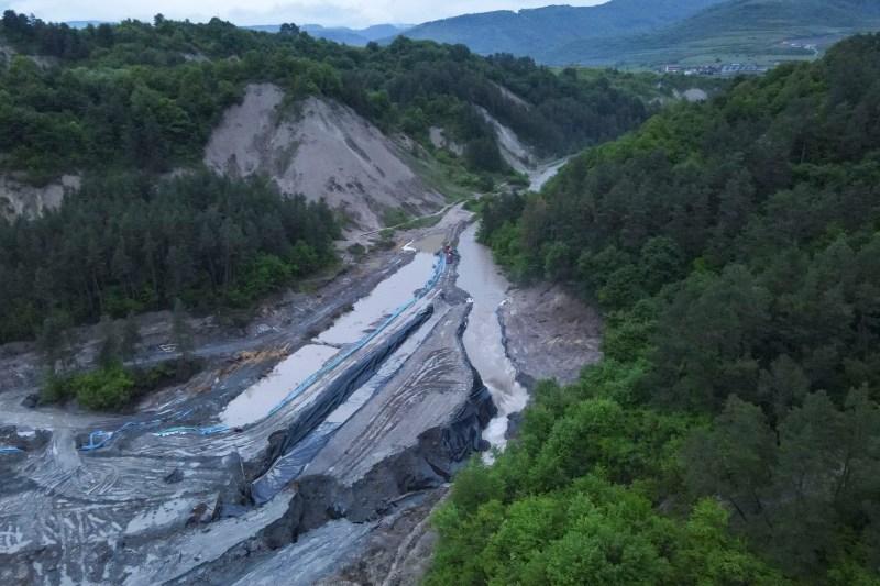 Previziuni după inundarea Salinei Praid: Posibilitatea formării unui lac sărat în zonă