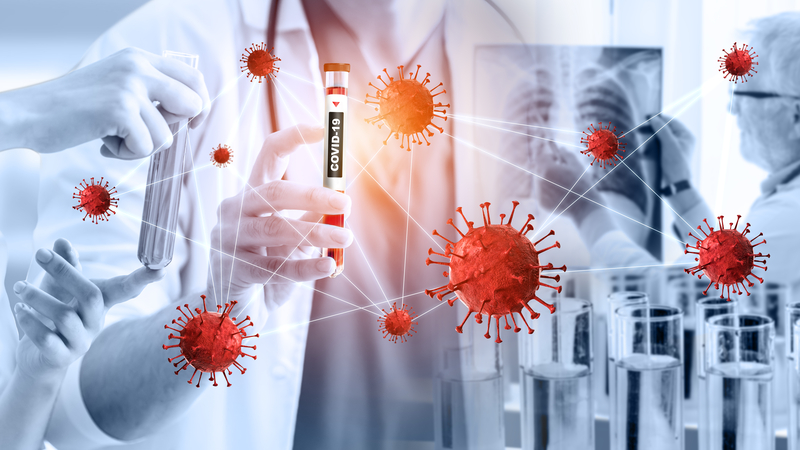 Prezența în Franța și contagiozitatea ridicată a noii tulpini de virus asociată COVID-19