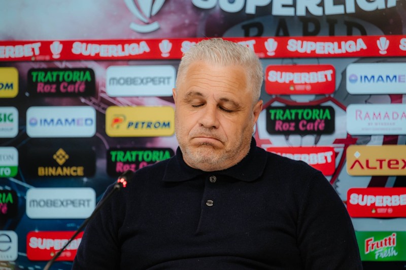 SuperLiga: Marius Șumudică, antrenorul Rapidului: „Trebuie să ne ridicăm la nivelul Craiovei”