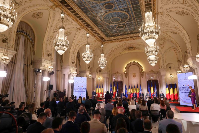 TVR oferă candidaților trei zile pentru dezbatere, după criticile lui Simion la adresa televiziunii publice pentru alegerea unei date când este la Bruxelles