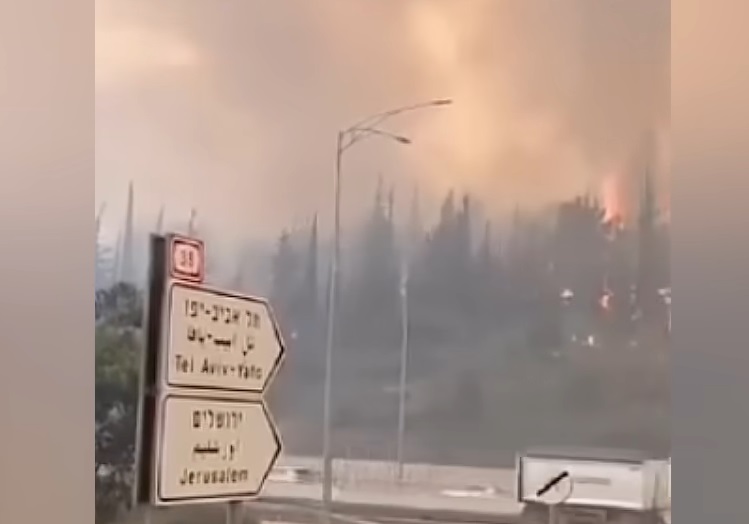 „Urgentă naţională” declarată în Israel din cauza incendiilor care au lăsat 23 de persoane rănite. Avioane de luptă destinate stingerii incendiilor, așteptate din Franţa, România, Croaţia, Italia şi Spania
