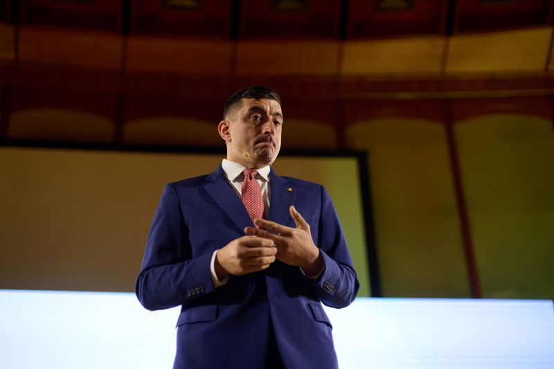 VIDEO George Simion, comentarii despre rezultatul alegerilor: „Am scris astăzi istorie. Ne îndreptăm spre un rezultat excepțional”