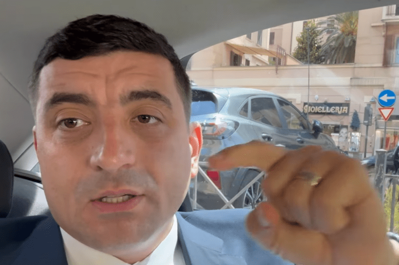 VIDEO George Simion transmite un mesaj din Roma, în timp ce era așteptat într-o dezbatere. "Am ajuns la Roma" / Acuzații la adresa lui Nicușor Dan