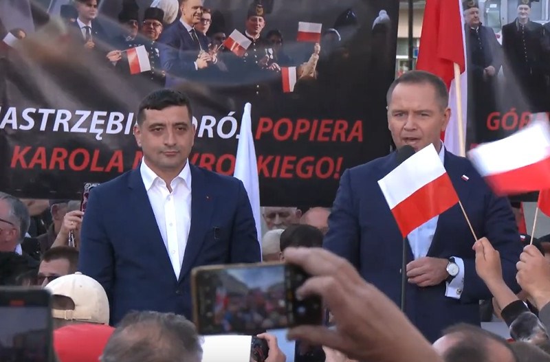 VIDEO George Simion transmite un mesaj puternic din Polonia: „Ca nou președinte al României, voi veni zilnic să îl susțin pe Karol Nawrocki”