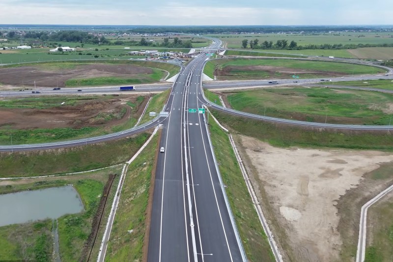 VIDEO Oficial: data deschiderii circulației pe tronsonul care va facilita ocolirea Capitalei prin autostradă / Stadiul actual al lotului Aktor din A0
