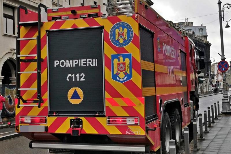 Cinco copii blocați într-un tobogan gonflabil dezumflat, în Eforie