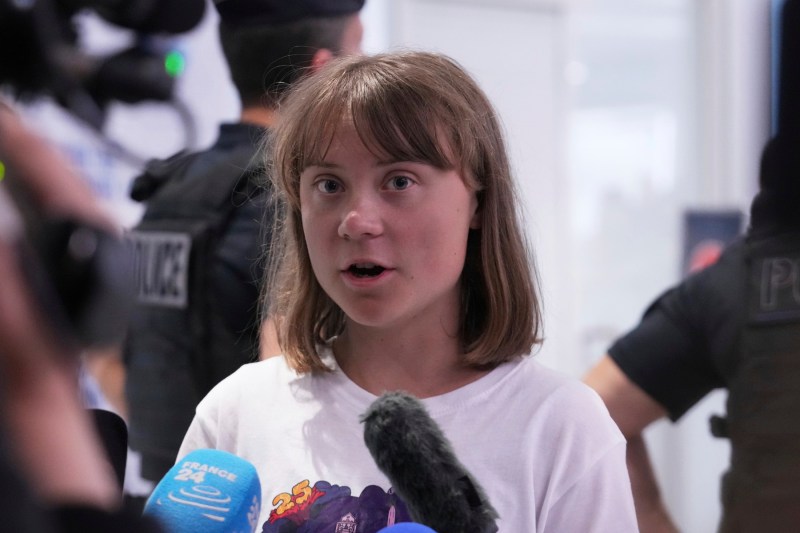 Greta Thunberg răspunde criticilor lui Trump, care i-a sugerat să participe la un curs de gestionare a furiei după ce a acuzat Israelul de răpire în ape internaționale