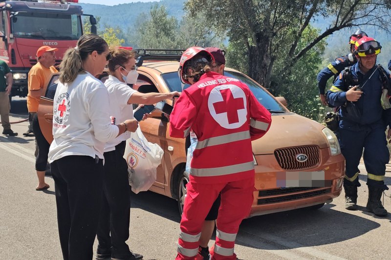 Incendiile devastatoare din Chios: O femeie a fost reținută după ce a aruncat o țigară pe jos și va fi judecată rapid