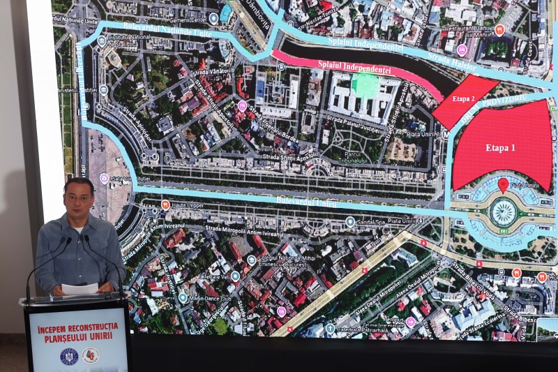 Încep lucrările la Planșeul Unirii săptămâna viitoare, conform anunțului lui Daniel Băluță. „Sunt organizate în patru zone” / „Se preconizează o perioadă extrem de dificilă de trei ani”