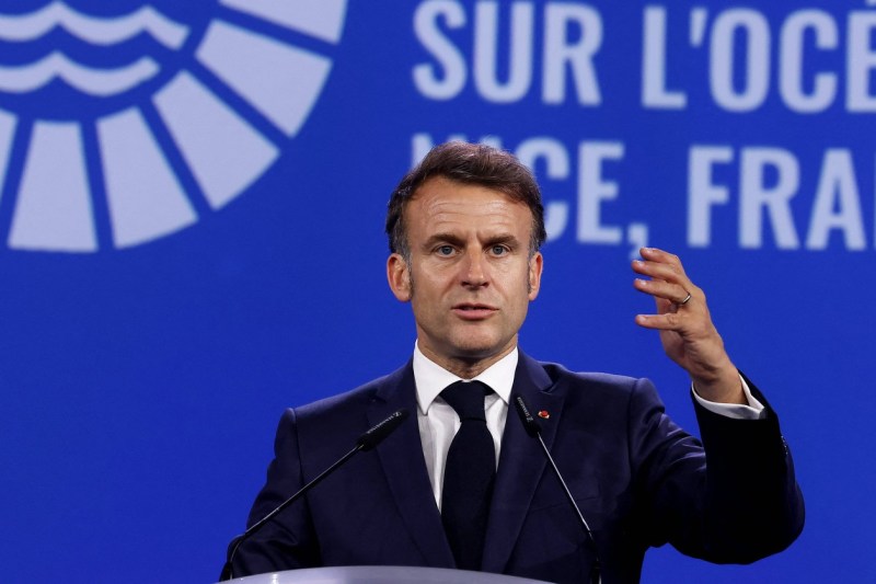 Macron condamnă „eroarea majoră” în legătură cu clima. Summit pentru viața marină la Nisa