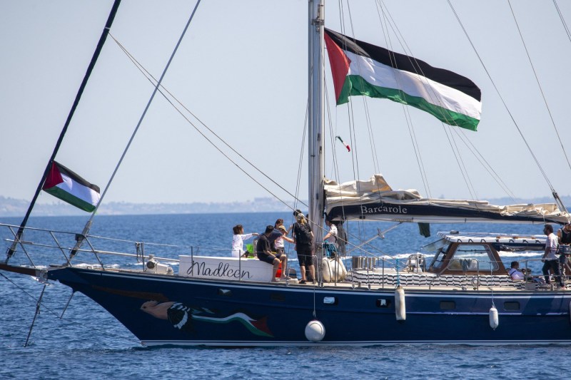 Nava umanitară cu Greta Thunberg a ajuns în Israel
