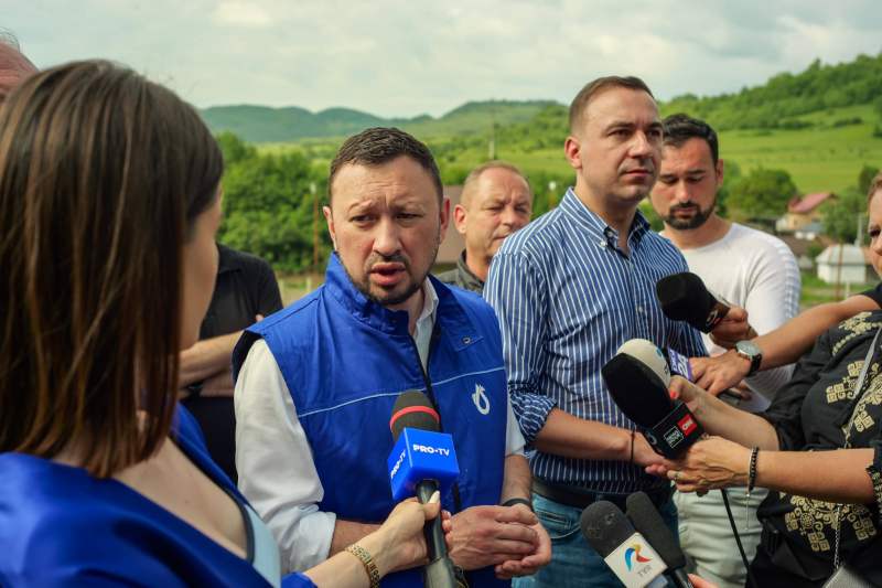 Posibile erori în lucrările de la Praid. Ministrul Mediului: Saramură evacuată în râul Corund la 200 de litri pe secundă