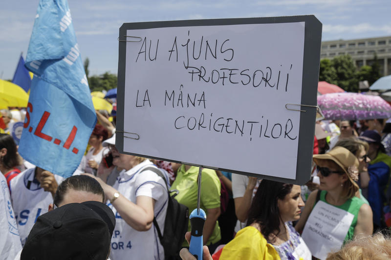 Proteste în sistemul educațional programate în timpul examenului de Bacalaureat. „La doi ani de la finalizarea grevei generale, dorim să aducem aminte clasei politice de promisiunile încă nerealizate”