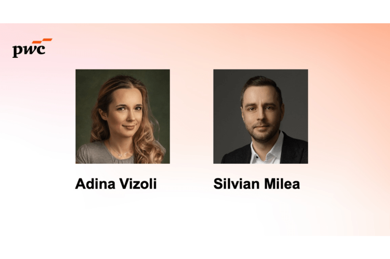 PwC România își promovează új Parteneri: Adina Vizoli și Silvian Milea