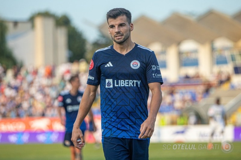 SuperLiga: Oțelul Galați a încheiat colaborarea cu portughezul Frederic Maciel