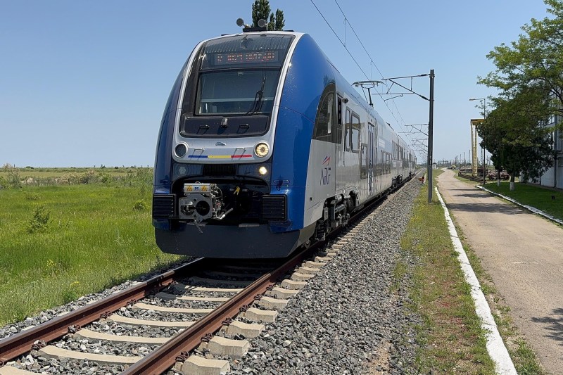 Testele primului tren electric polonez de la Pesa au început la Făurei