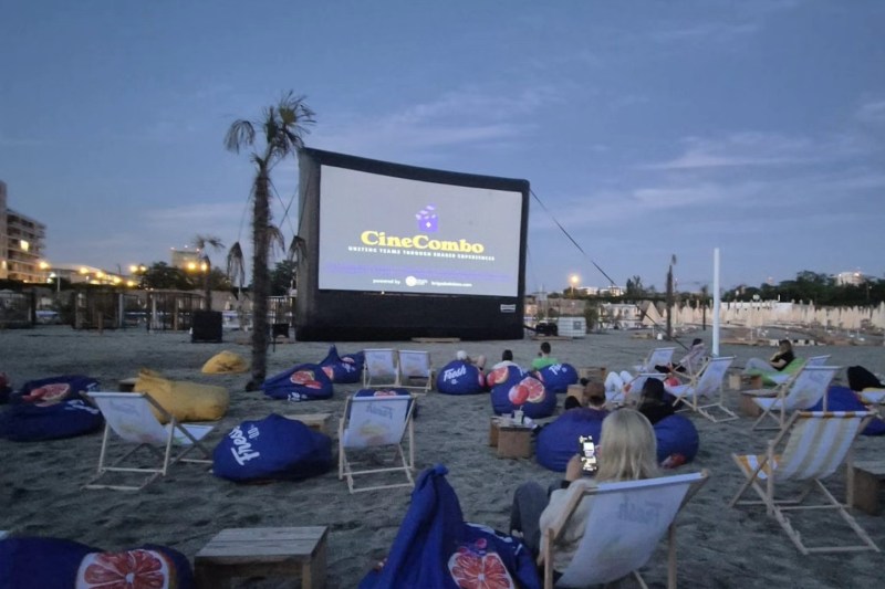 Unde poți viziona filme pe plajă în București în acest weekend