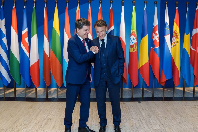 VIDEO Gluma făcută de Nicușor Dan, în legătură cu întâlnirea sa cu Macron la summitul NATO