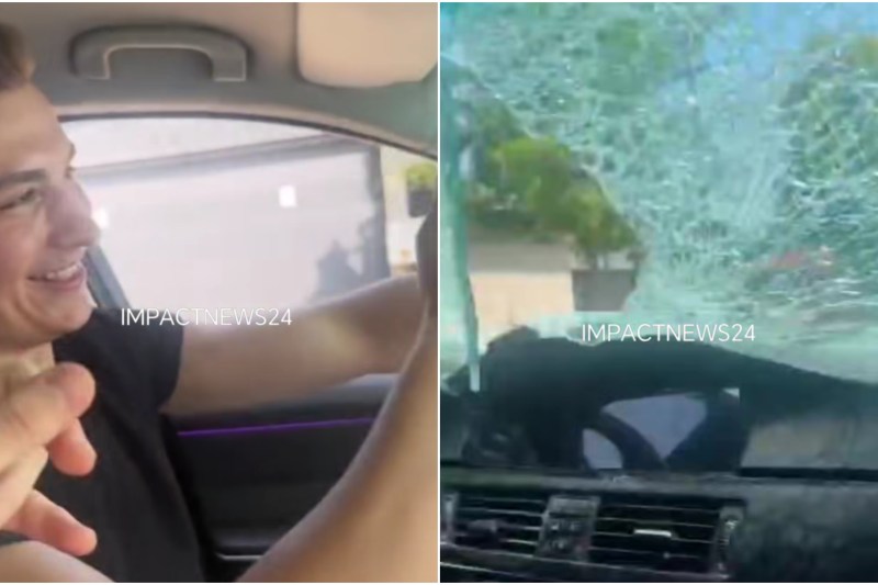 VIDEO: Un tânăr aspirant la cariera de polițist, filmat în timp ce conduce cu parbrizul distrus și cântă manele după ce a accidentat un pieton în Teleorman
