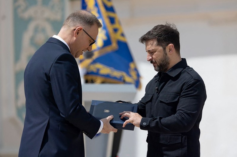 Vizita finală a lui Duda la Kiev: Mesaj pentru Zelenski înainte de preluarea mandatului de către Nawrocki