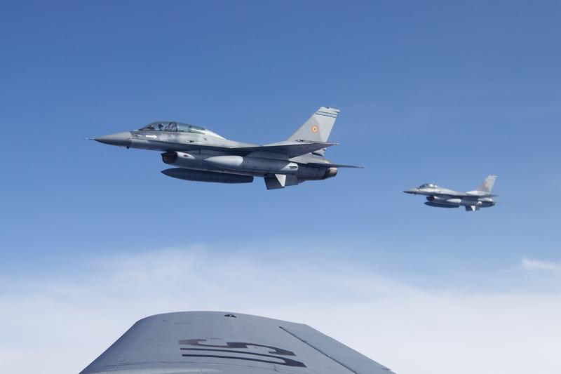 Alertă în România după intrarea unor avioane ucrainene în spațiul aerian. F-16 și Eurofighter, ridicate pentru interceptare. Comunicat de la Ministerul Apărării Naționale