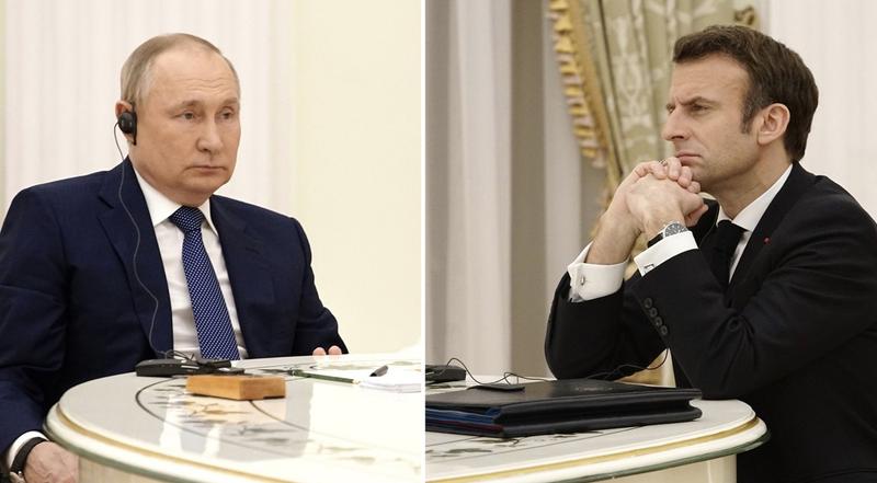 Culisele discuției dintre Macron și Putin: Inițiativa și durata convorbirii. După discuție, președintele francez a contactat Washingtonul și Kievul.