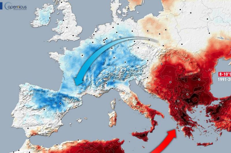 Explicația „domului de căldură” ce va aduce temperaturi extreme de până la 43 de grade Celsius în România