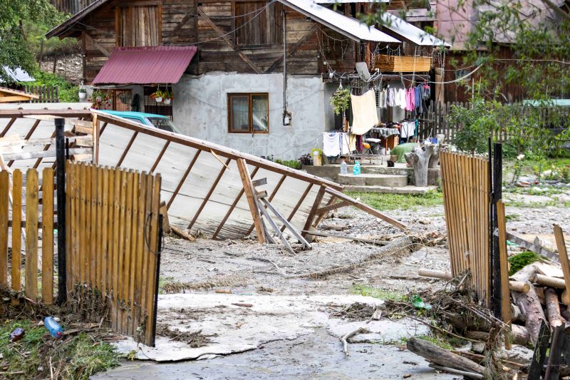 FOTO VIDEO Imagini recente dezvăluie dezastrul lăsat de inundațiile devastatoare din Neamț și Suceava