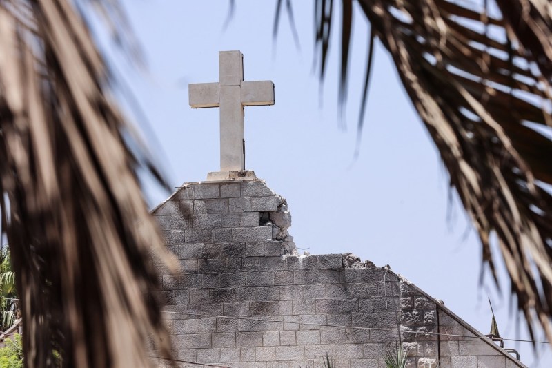 Israel explică incidentul cu biserica din Gaza drept „eroare neintenționată”