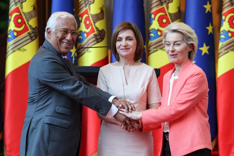 Maia Sandu, la Summitul Moldova-UE: „Kremlinul și vocile sale cunosc doar șantaj și control, dorind să ne limiteze accesul la fonduri, parteneriate și speranță”