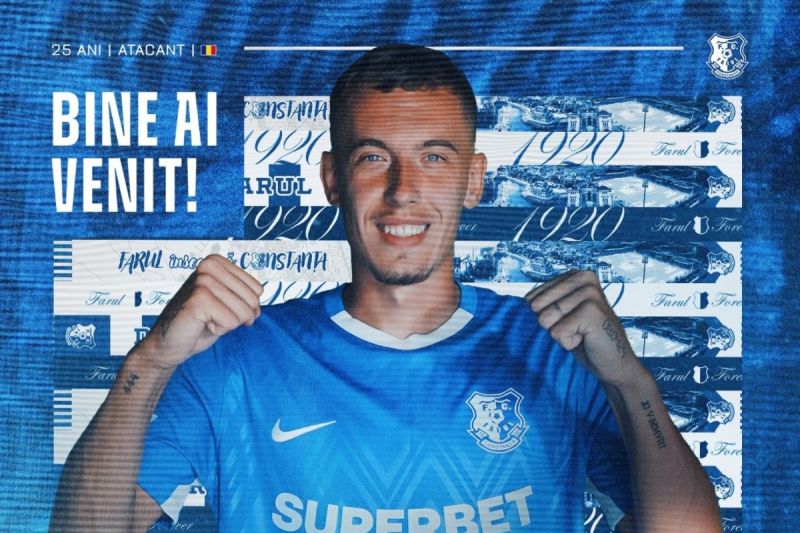 SuperLiga: Atacantul Alexandru Ișfan, fost jucător al Universității Craiova, a semnat cu Farul