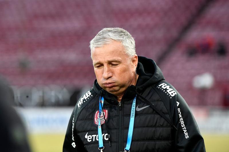SuperLiga: Coloşii CFR Cluj suferă o înfrângere neaşteptată în cel de-al 800-lea meci al carierei lui Dan Petrescu