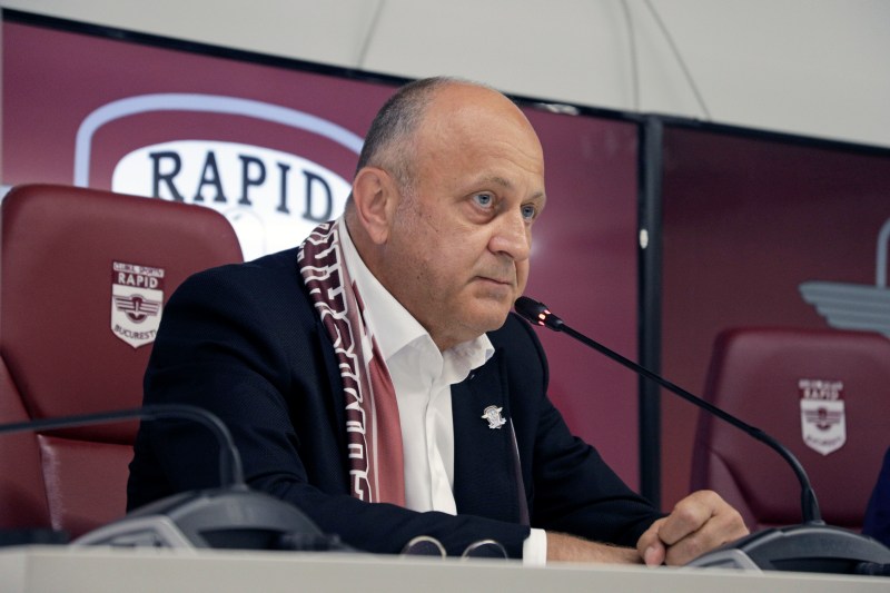 SuperLiga: Dan Șucu își propune să ducă FC Rapid pe primele locuri în noul sezon